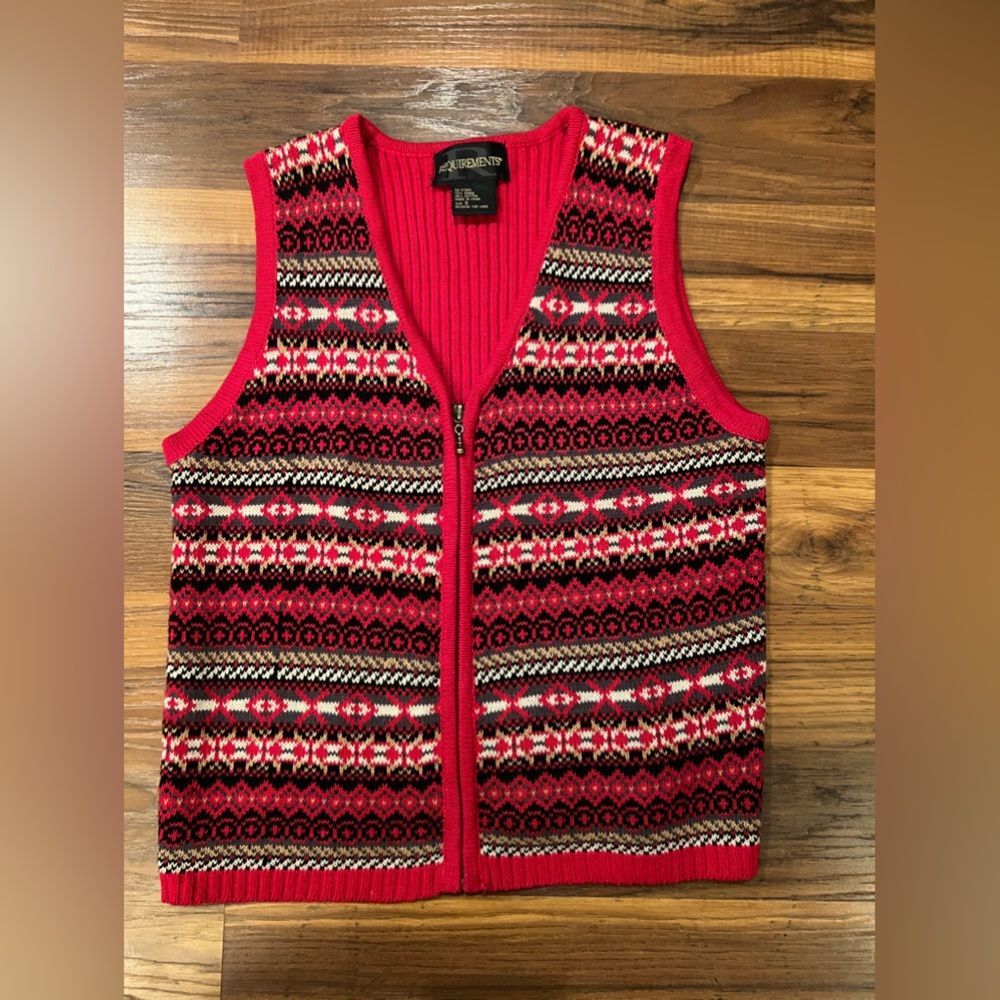 Requirements Christmas Vest Size small